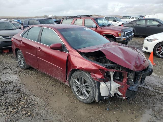  TOYOTA CAMRY 2015 Red