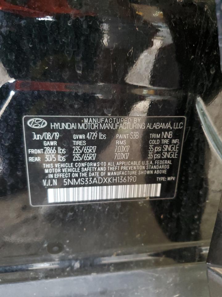 2019 Hyundai Santa Fe - Image 13
