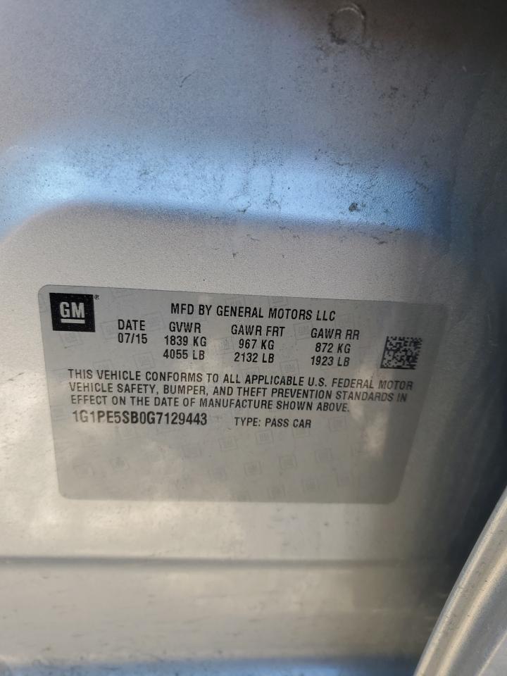 2016 Chevrolet Cruze - Image 12