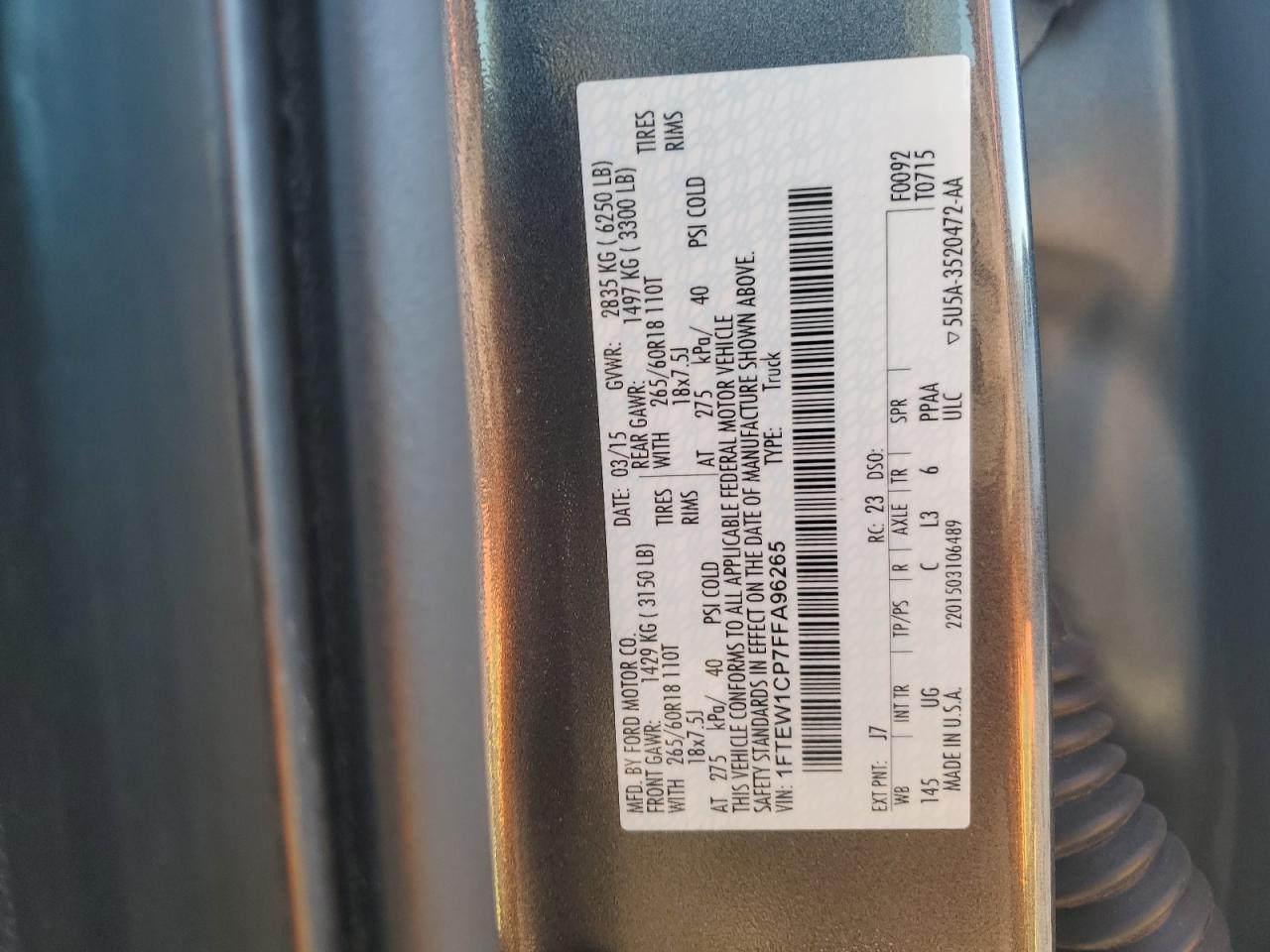 2015 Ford F-150 - Image 14