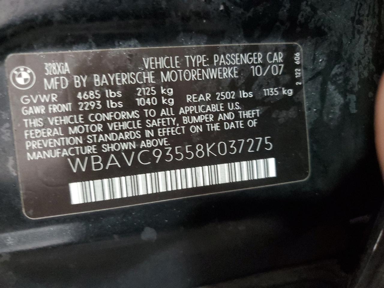 2008 BMW 3er - Image 12