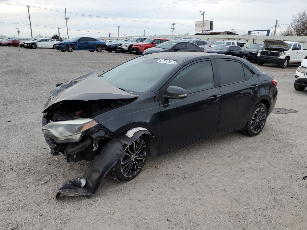 2015 Toyota Corolla L en Venta en Oklahoma City, OK - Front End