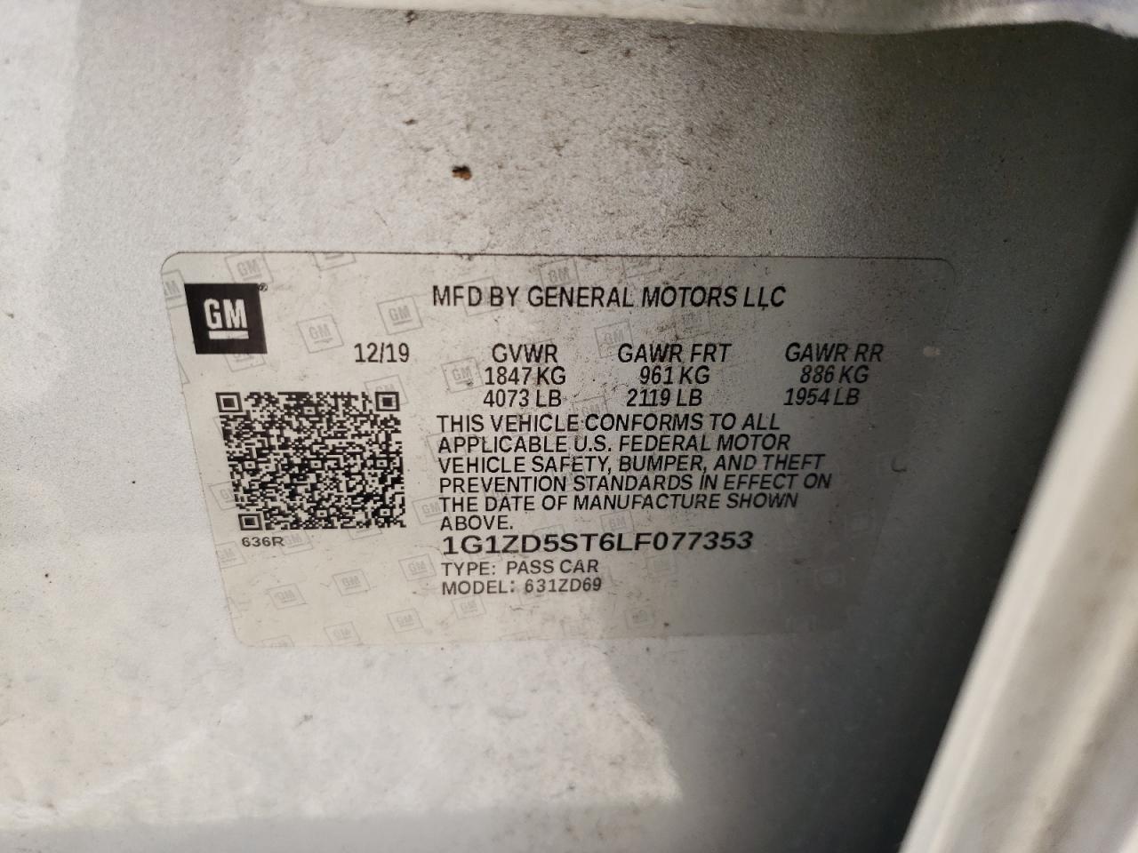 2020 Chevrolet Malibu - Image 13
