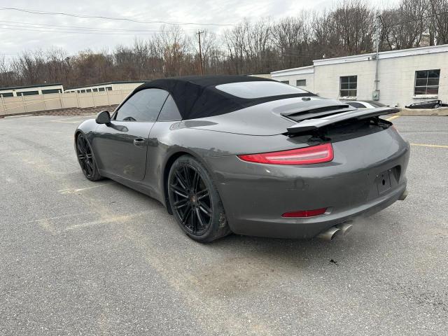 Кабриолеты PORSCHE 911 2015 Серый