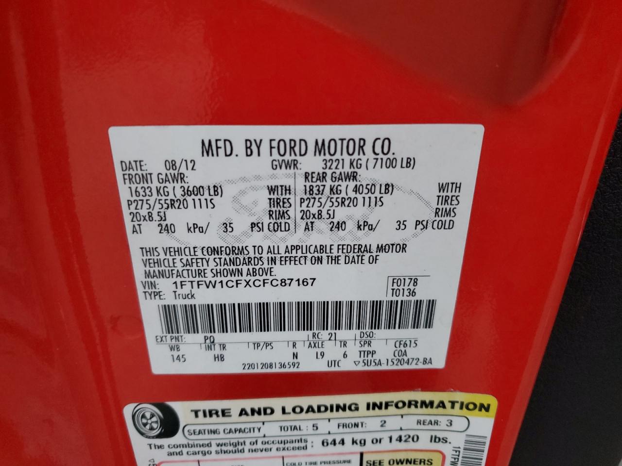 2012 Ford F-150 - Image 12