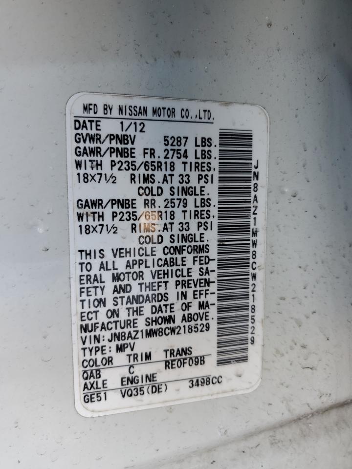 2012 Nissan Murano - Image 15