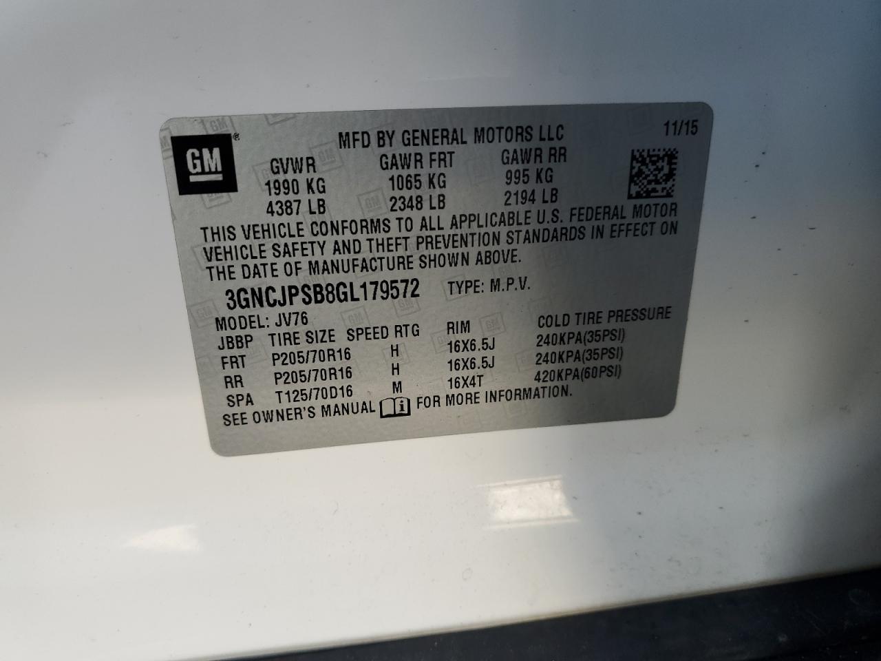 2016 Chevrolet Trax - Image 12