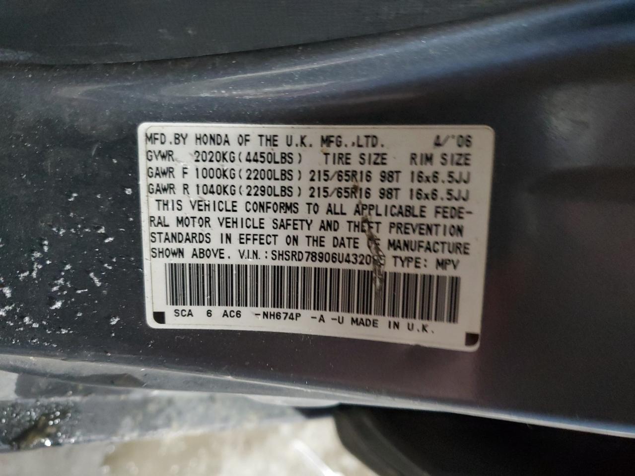 2006 Honda CR-V - Image 14
