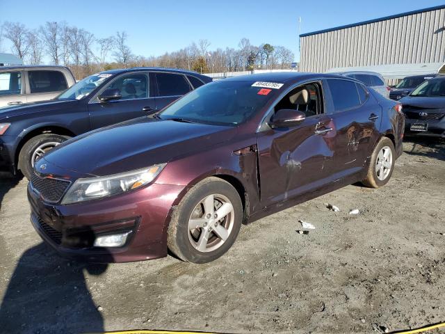  KIA OPTIMA 2014 Burgundy
