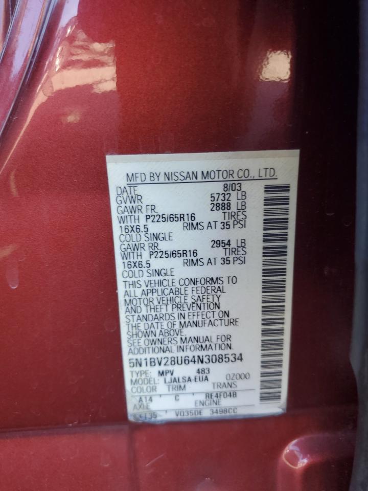 2004 Nissan Quest - Image 15