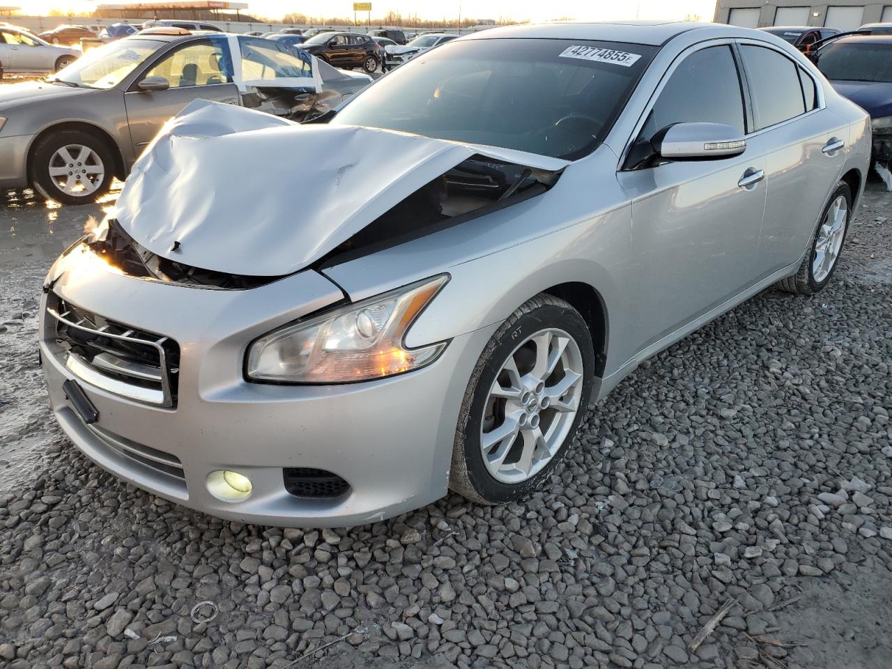 2013 Nissan Maxima S იყიდება Cahokia Heights-ში, IL - Front End
