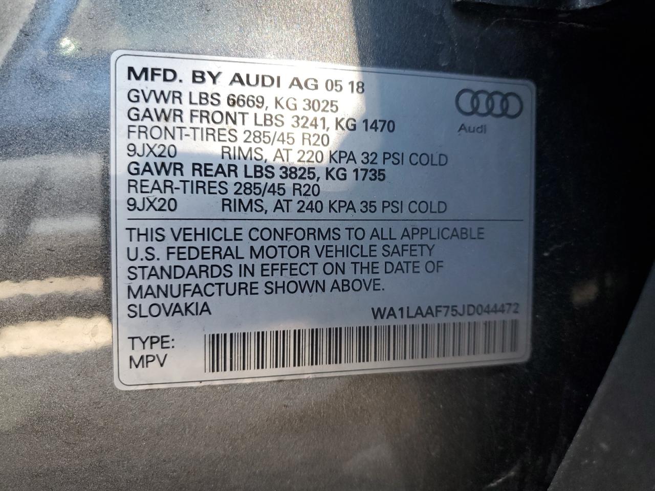 2018 Audi Q7 - Image 13