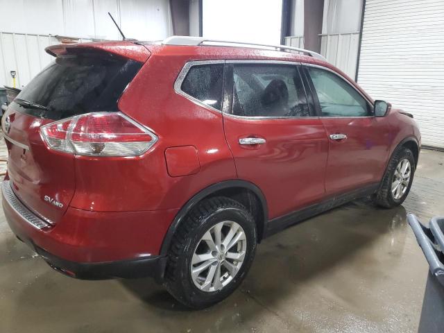  NISSAN ROGUE 2016 Czerwony