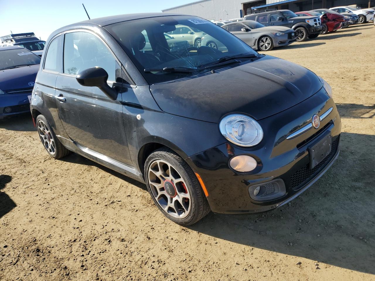 VIN 3C3CFFBR0FT672361 2015 FIAT 500 no.4