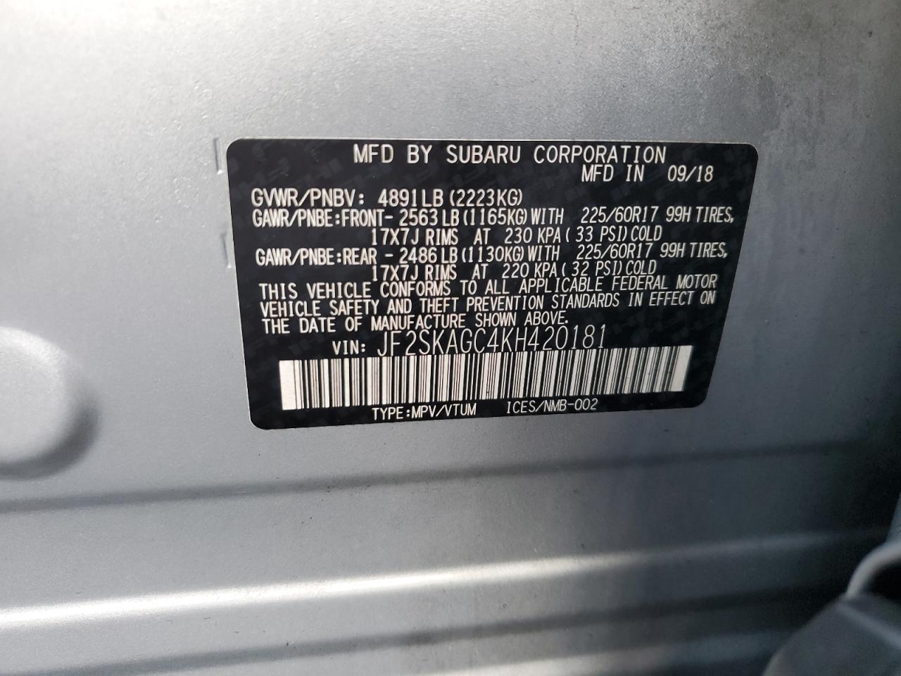 2019 Subaru Forester - Image 14