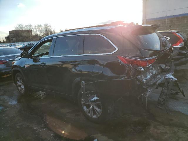  TOYOTA HIGHLANDER 2015 Чорний