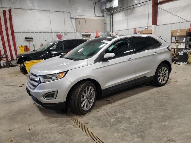  FORD EDGE 2018 Серебристый