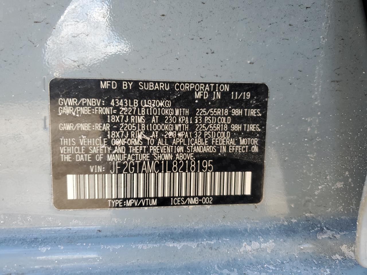 2020 Subaru XV - Image 13