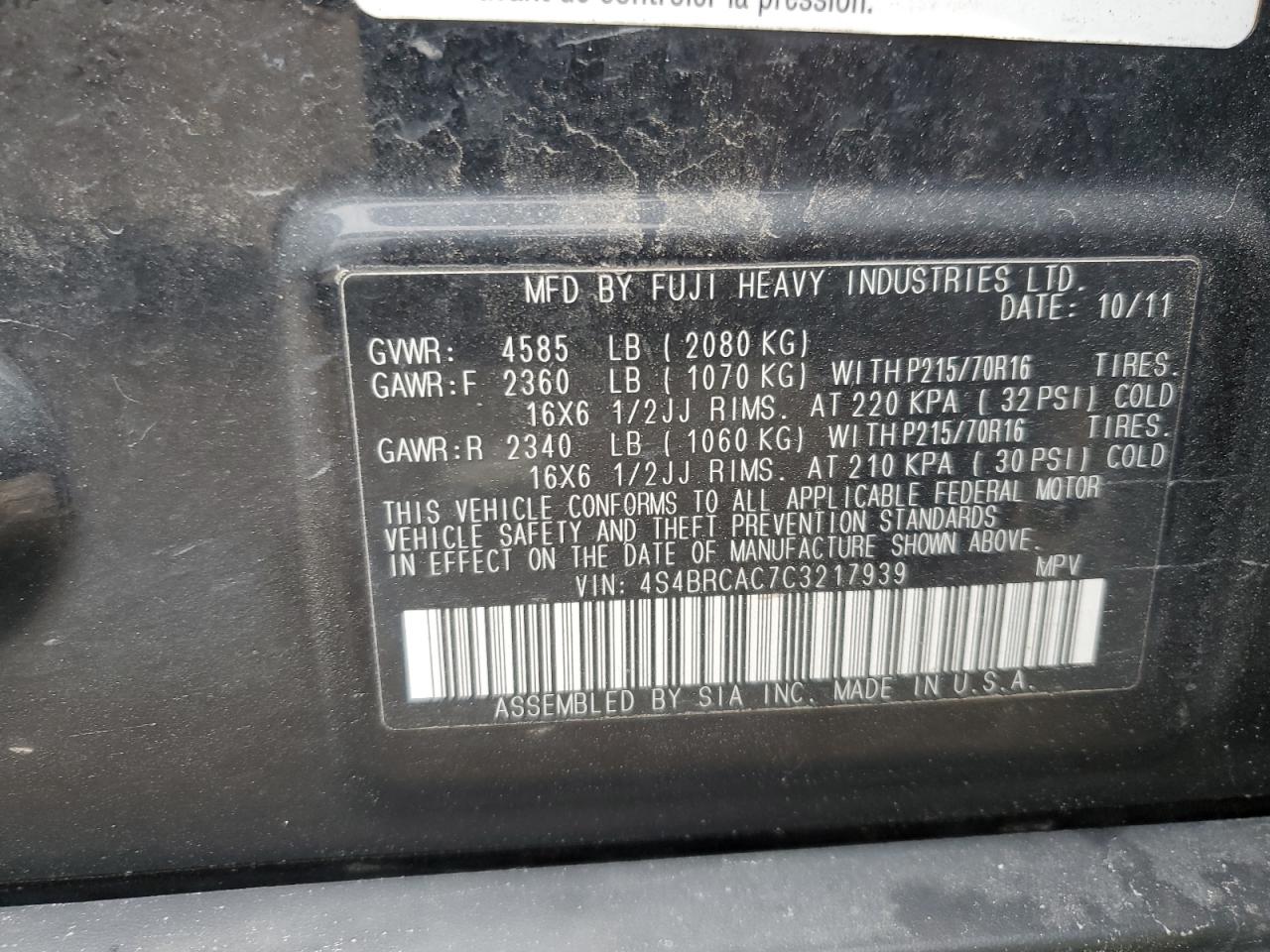 2012 Subaru Outback - Image 13