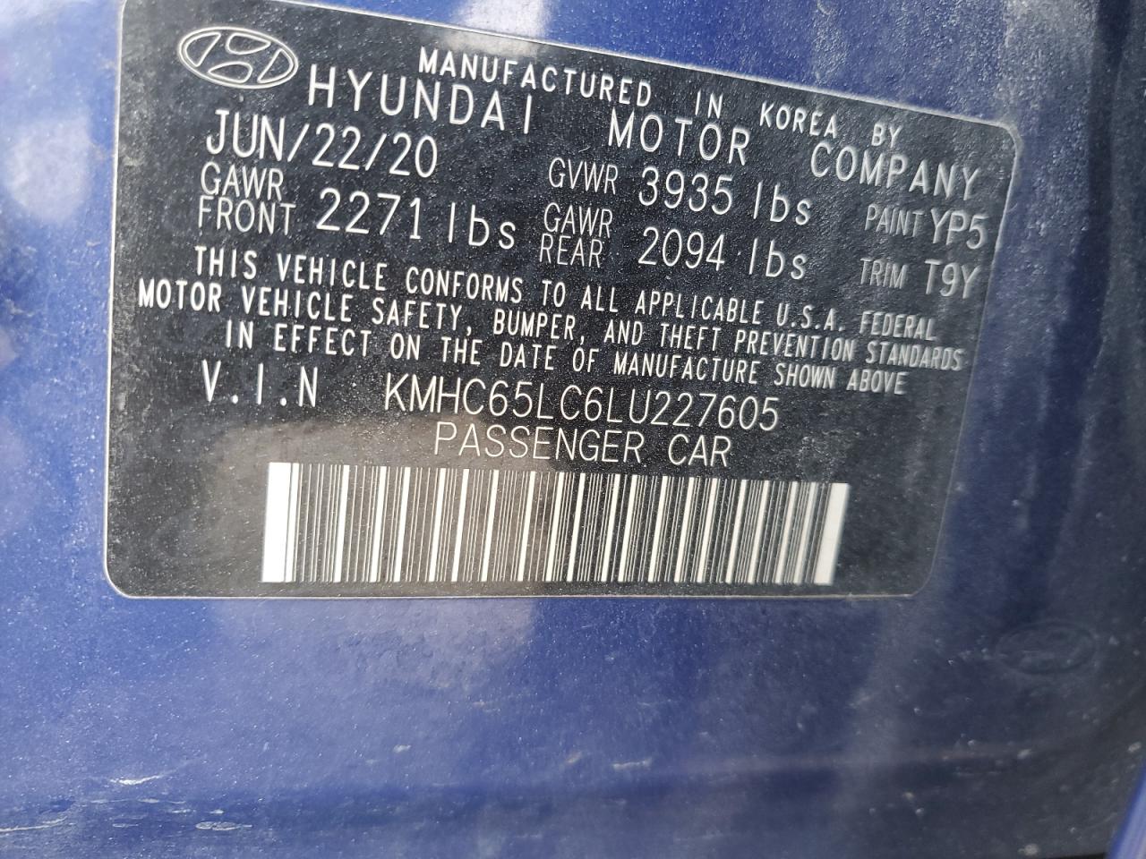 2020 Hyundai IONIQ - Image 12