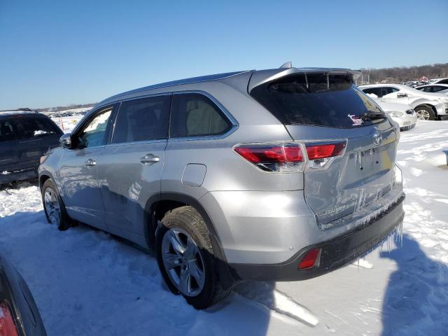 Паркетники TOYOTA HIGHLANDER 2015 Серебристый