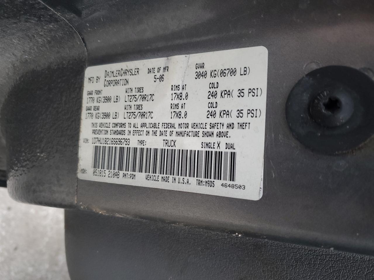 2006 Dodge RAM - Image 14