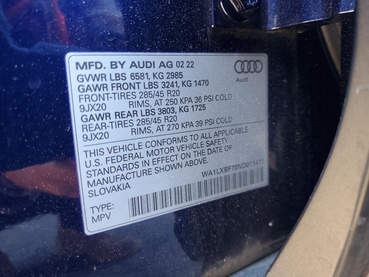 2022 Audi Q7 - Image 13