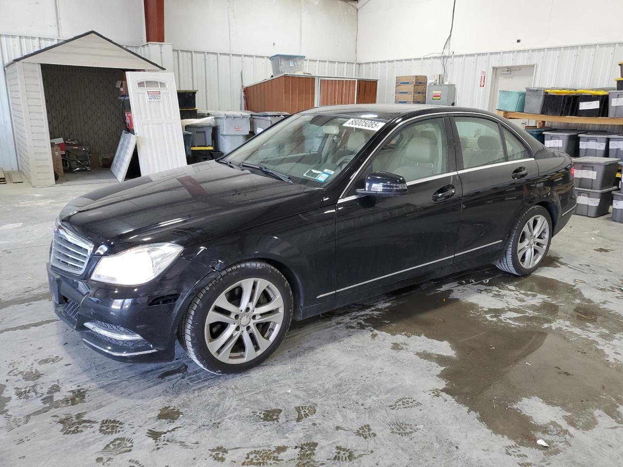 VIN WDDGF8AB5EG249197 2014 MERCEDES-BENZ C-CLASS no.1