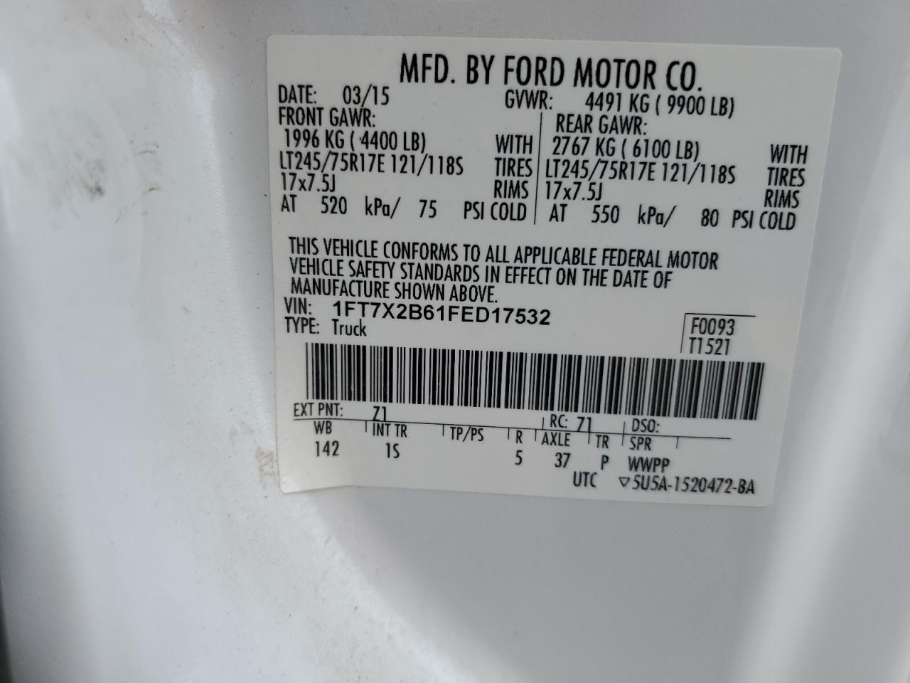 2015 Ford F250 - Image 13