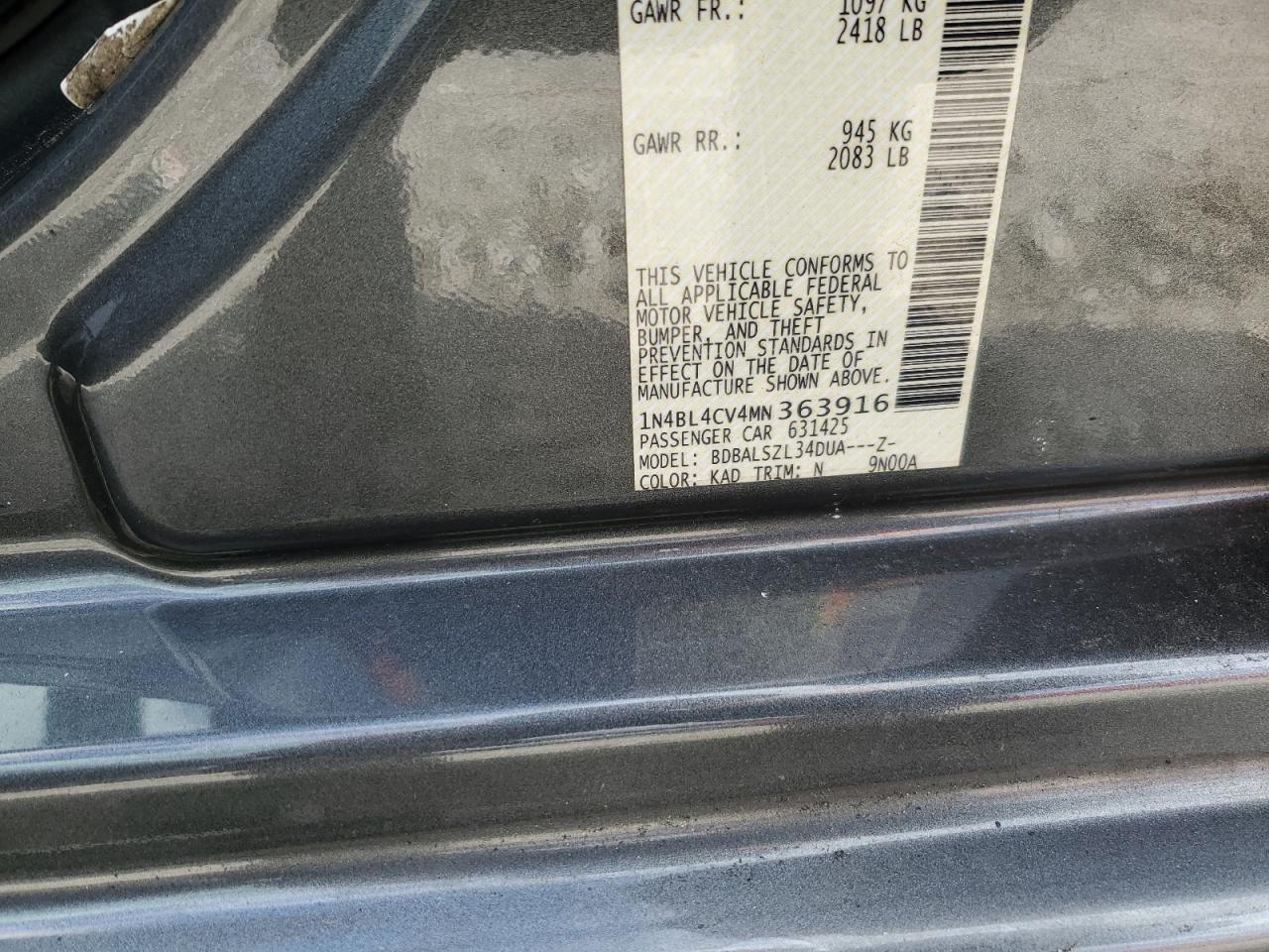 2021 Nissan Altima - Image 15