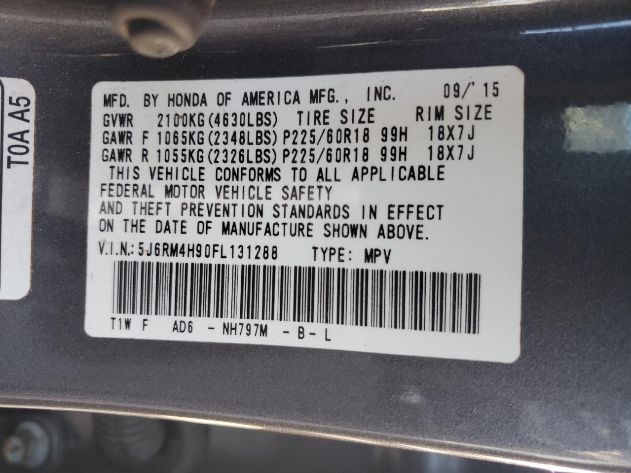 2015 Honda CR-V - Image 14