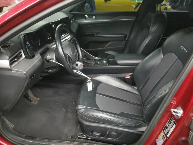  KIA K5 2022 Бордовый