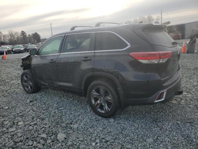  TOYOTA HIGHLANDER 2017 Black