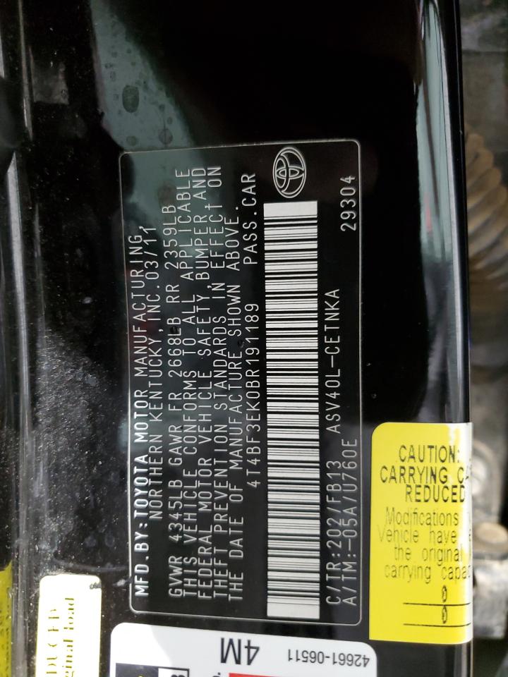 2011 Toyota Camry - Image 12