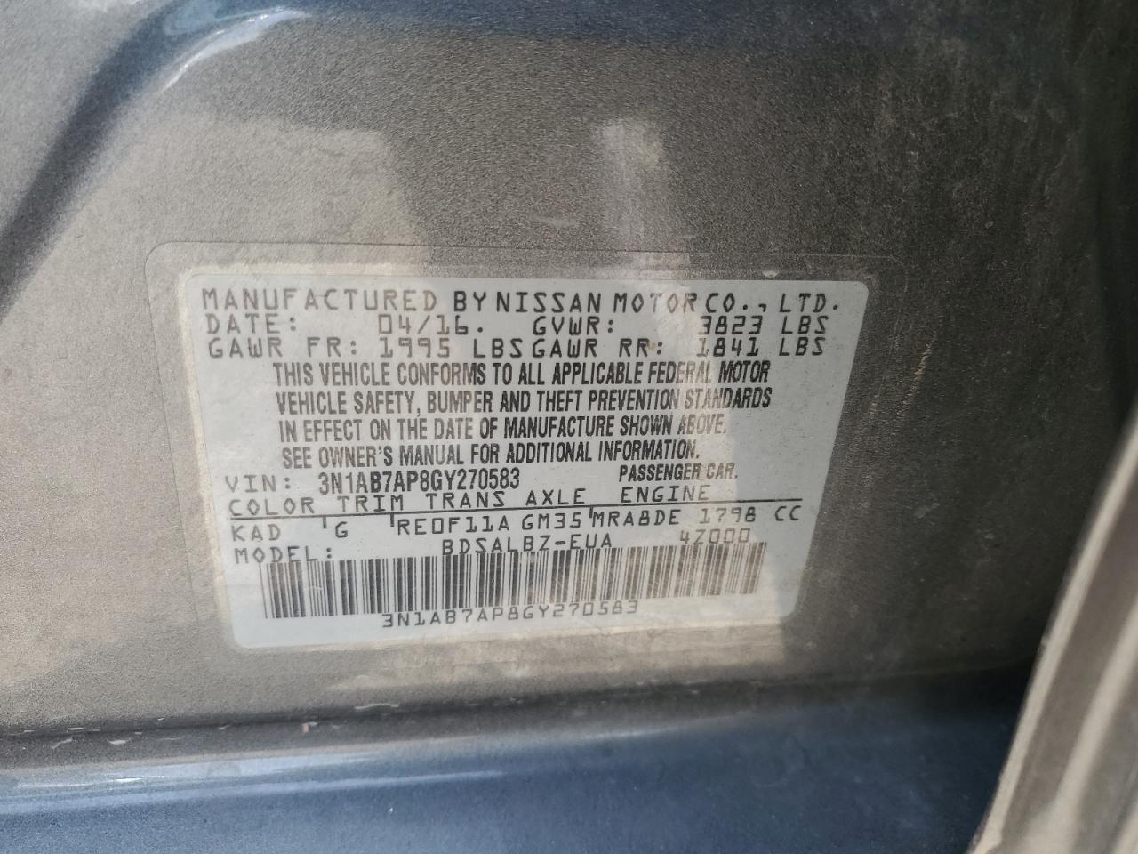 2016 Nissan Sentra - Image 14