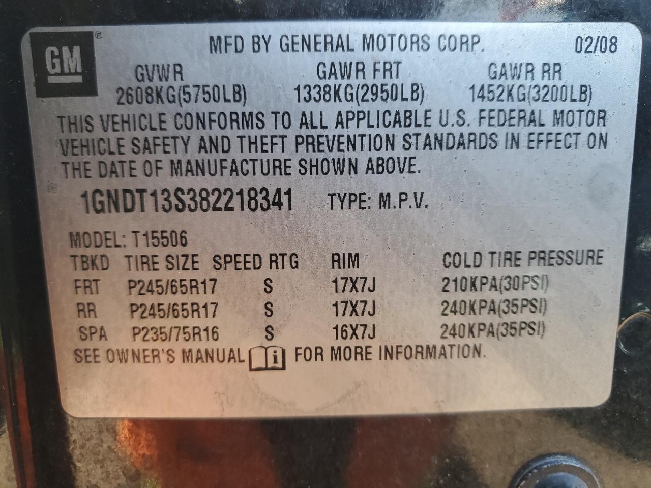 2008 Chevrolet TrailBlazer - Image 15
