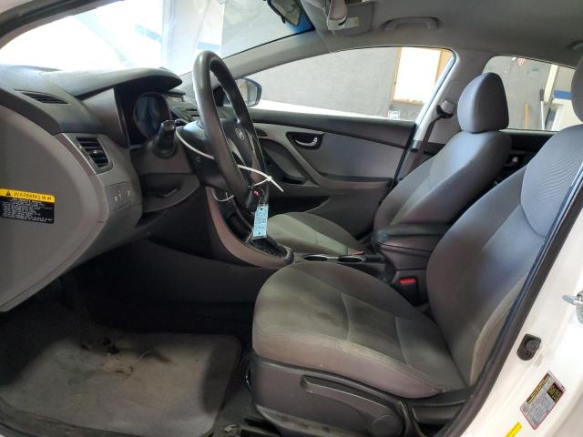 Sedans HYUNDAI ELANTRA 2014 White