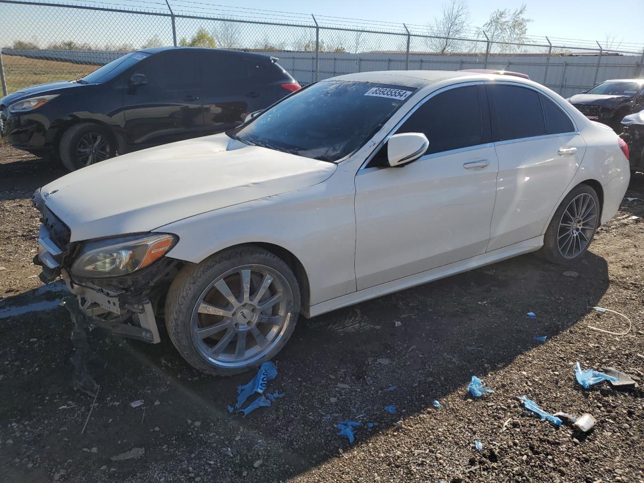 VIN 55SWF4KB3GU138981 2016 MERCEDES-BENZ C-CLASS no.1