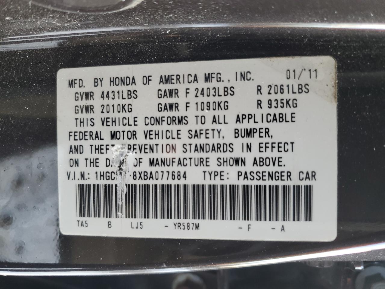 2011 Honda Accord - Image 13