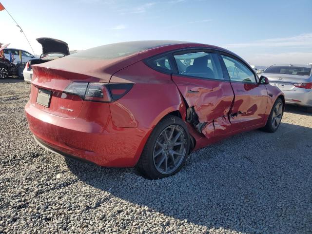  TESLA MODEL 3 2022 Красный