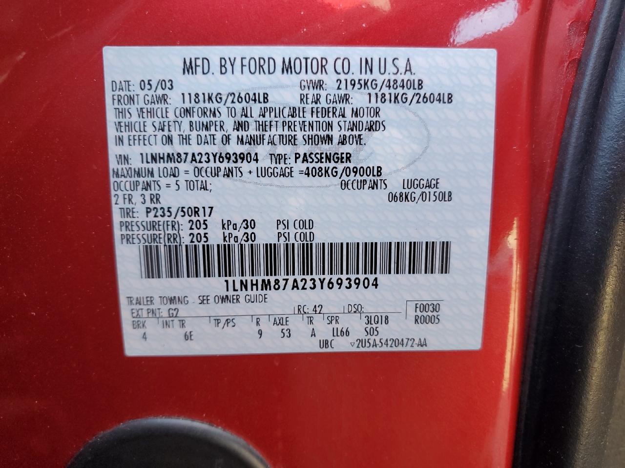2003 Lincoln LS - Image 12