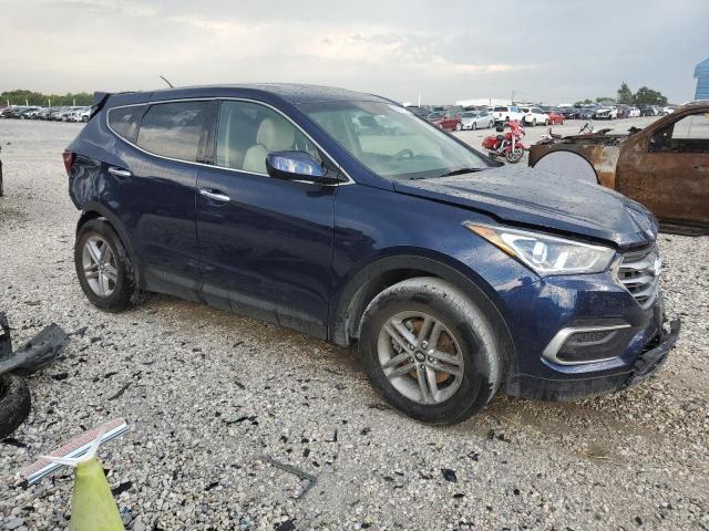  HYUNDAI SANTA FE 2018 Синий