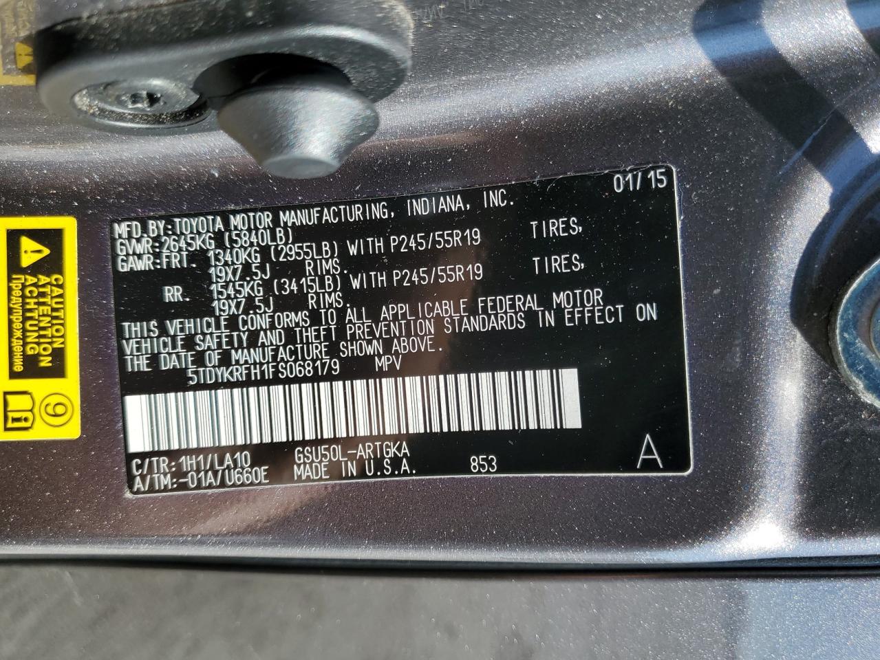2015 Toyota Highlander - Image 13