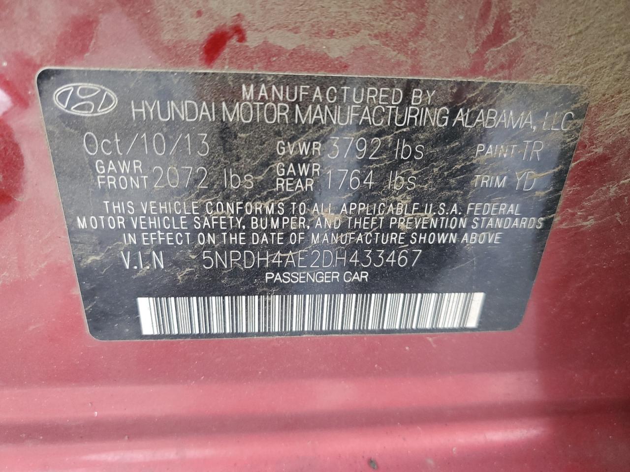 2013 Hyundai Elantra - Image 14