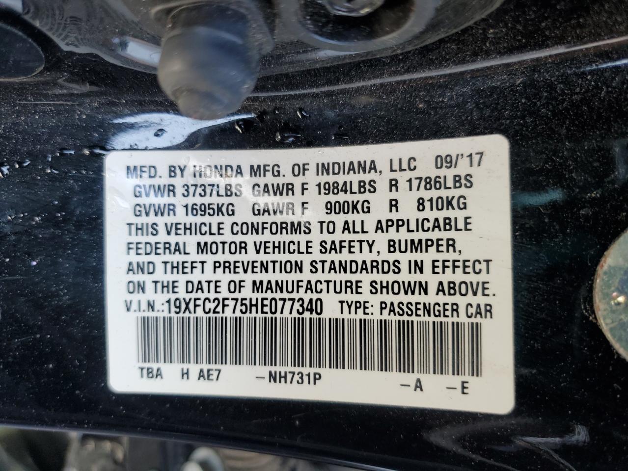 2017 Honda Civic - Image 12