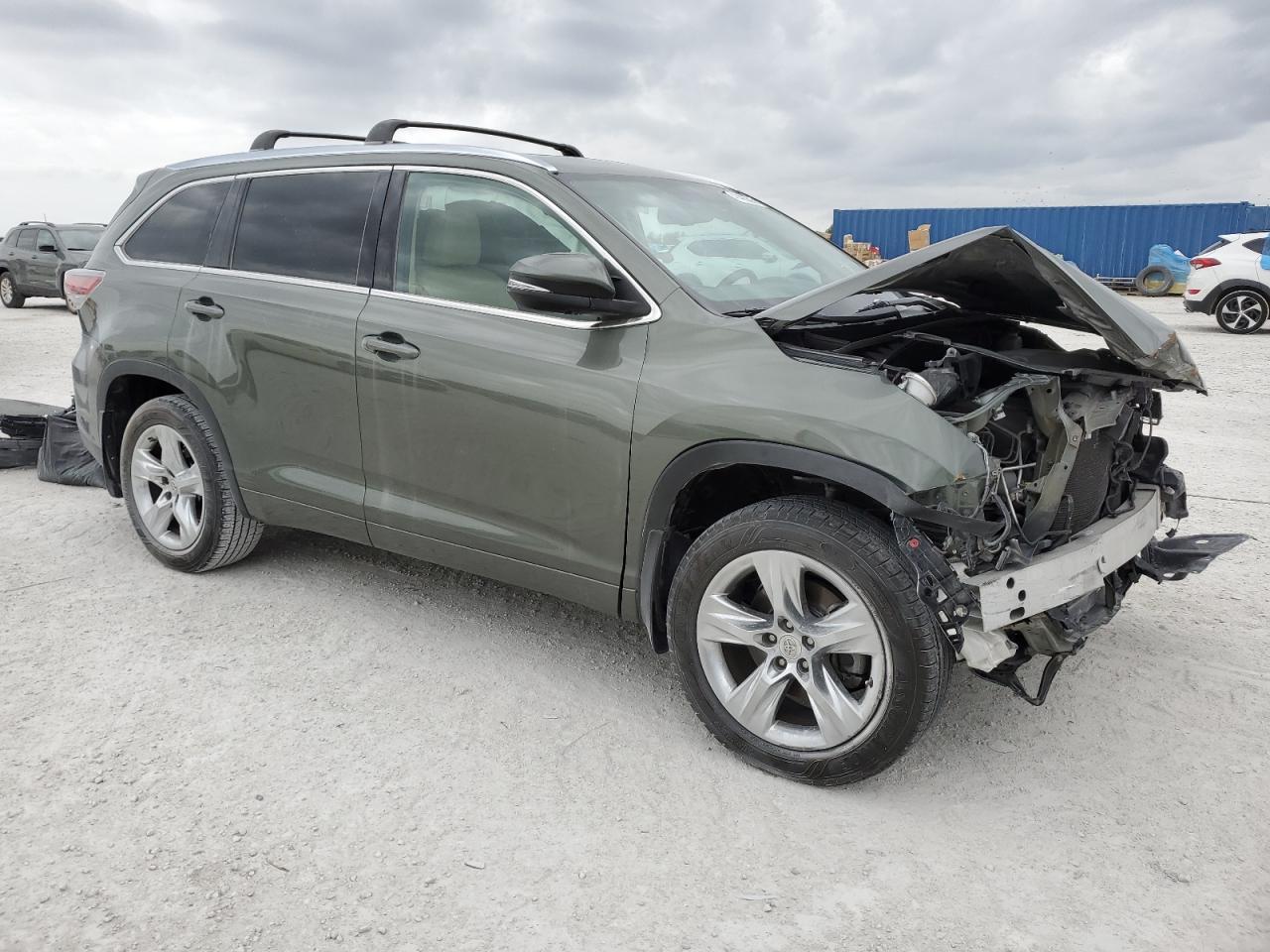 VIN 5TDDKRFH5FS116393 2015 TOYOTA HIGHLANDER no.4