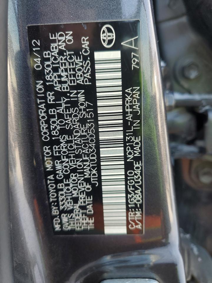 2012 Toyota Yaris - Image 13