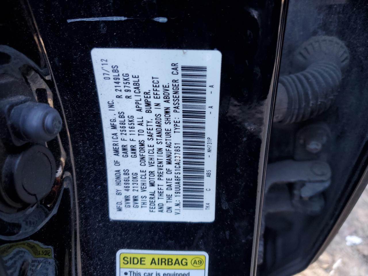 2012 Acura TL - Image 12