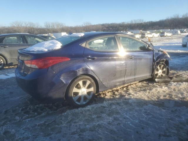  HYUNDAI ELANTRA 2012 Granatowy