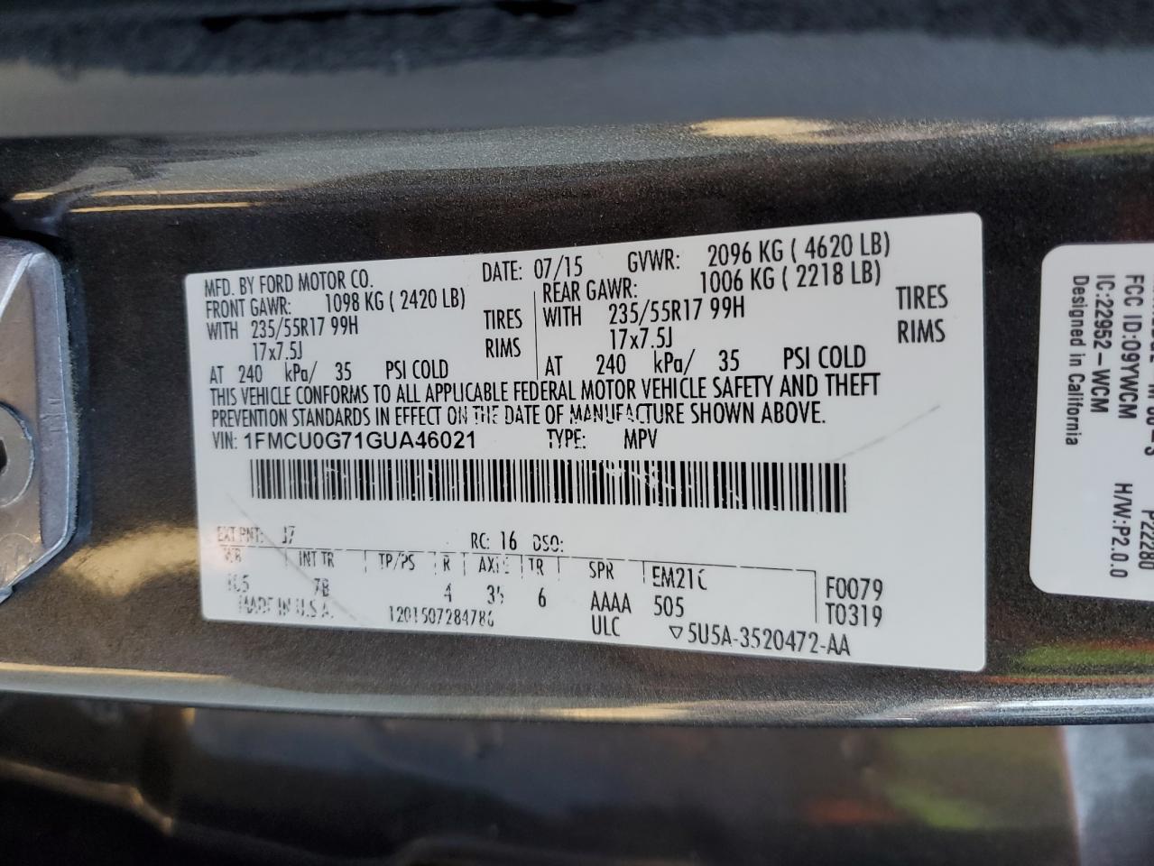 2016 Ford Escape - Image 13